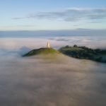 Misty Glastonbury Tor