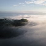 Misty Glastonbury Tor