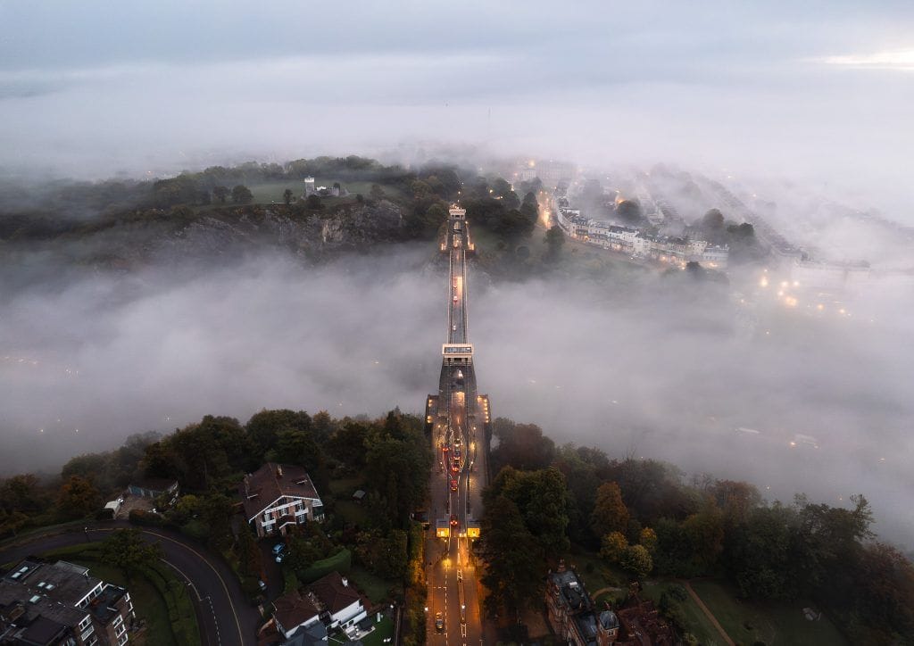 Across the divide - Bristol fine art photo print