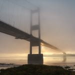 A misty severn bridge