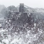 Clifton Suspension Bridge in Winter