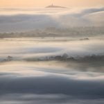 Glastonbury Tor from Crook Peak