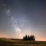 Milky Way over Tuscany