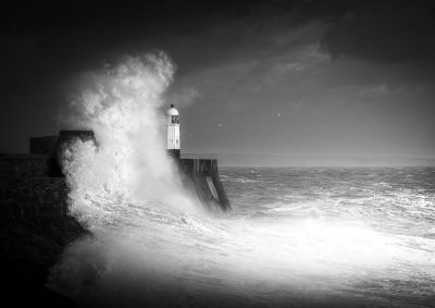 Porthcawl storm print